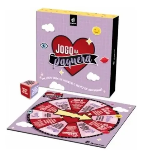 Jogo de Roleta Paquera para Adultos da BrasFoot