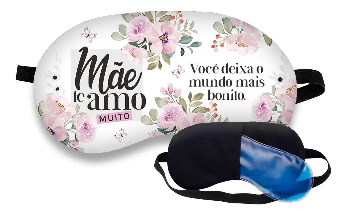 Máscara De Dormir Gel Aquecível/resfriável | 9cm X 19,5cm