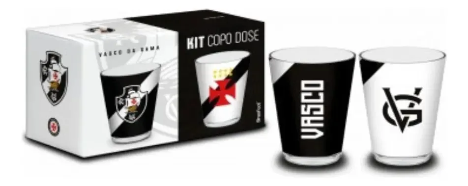 Conjunto 2 Copos Dose 55ml Coisaria Vasco Da Gama