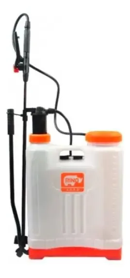 Pulverizador Costal 20 Litros 3 Bicos Regulavel Rino Agro