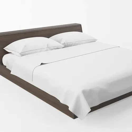 Lençol Forro Roupa De Cama Sem Elástico Casal Liso Virol Cor Branco