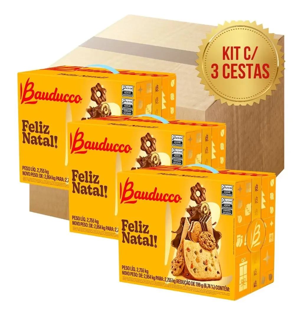 Cesta básica alimentar Bauducco
