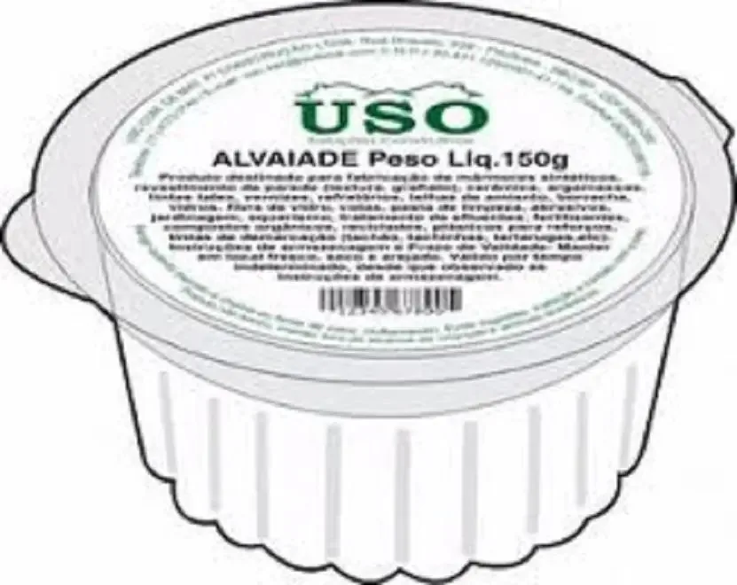 Alvaiade Pote 150gramas Uso