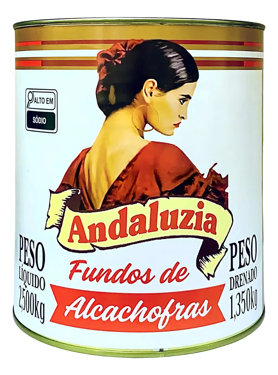 Fundos De Alcachofras 2,5kg - Andaluzia