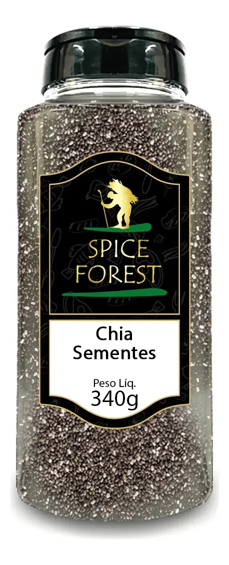 Semente De Chia 340g - Spice Forest