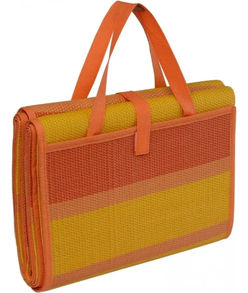 Esteira De Praia Casal Dobrável Com Alça 200 X 150 Cm Grande