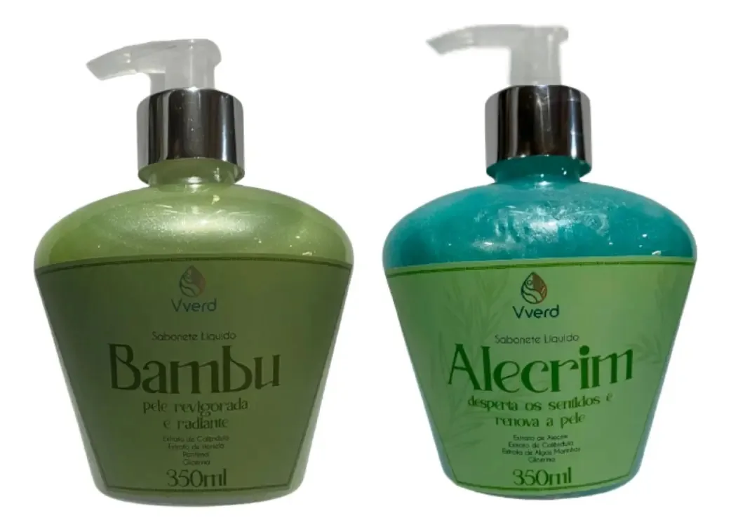 Kit 2 Sabonetes Líquidos 350ml | Vverd