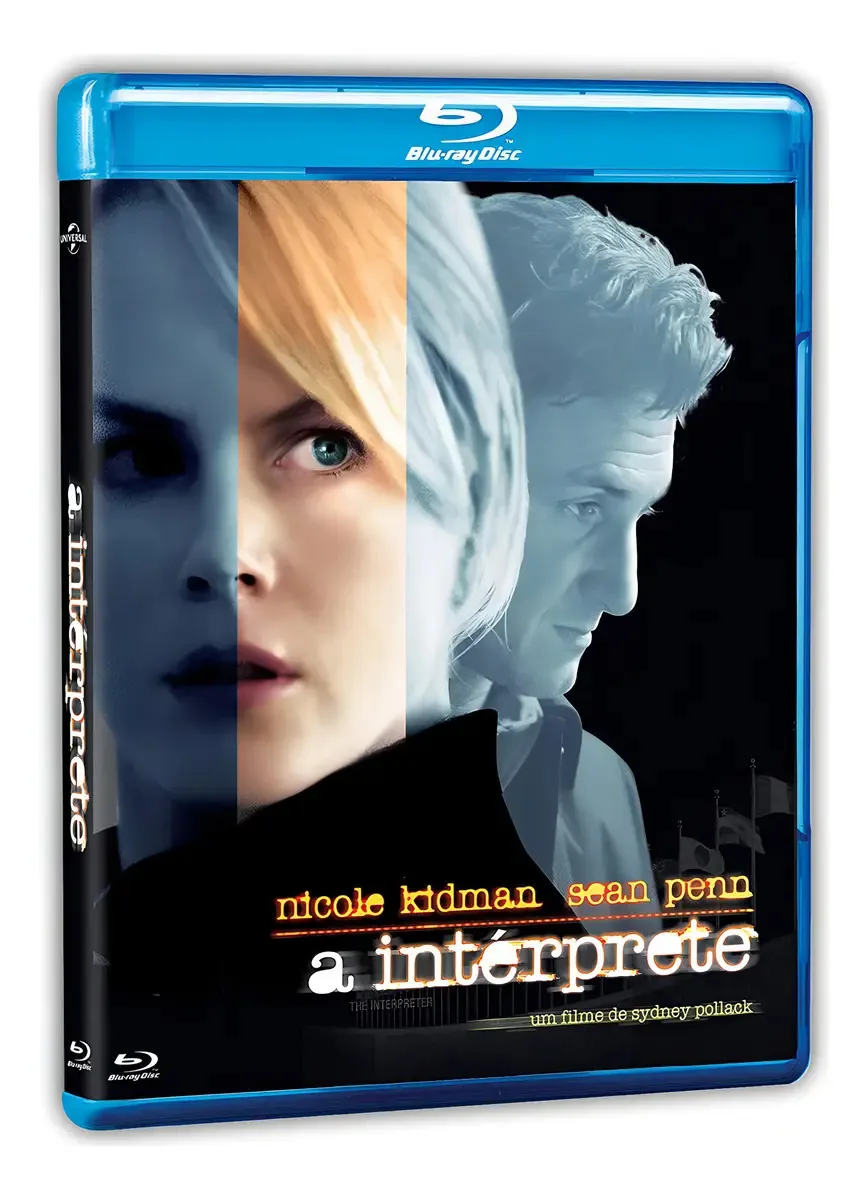 Blu-ray A Intérprete - Drama com Nicole Kidman e Sean Penn - Universal Filmes