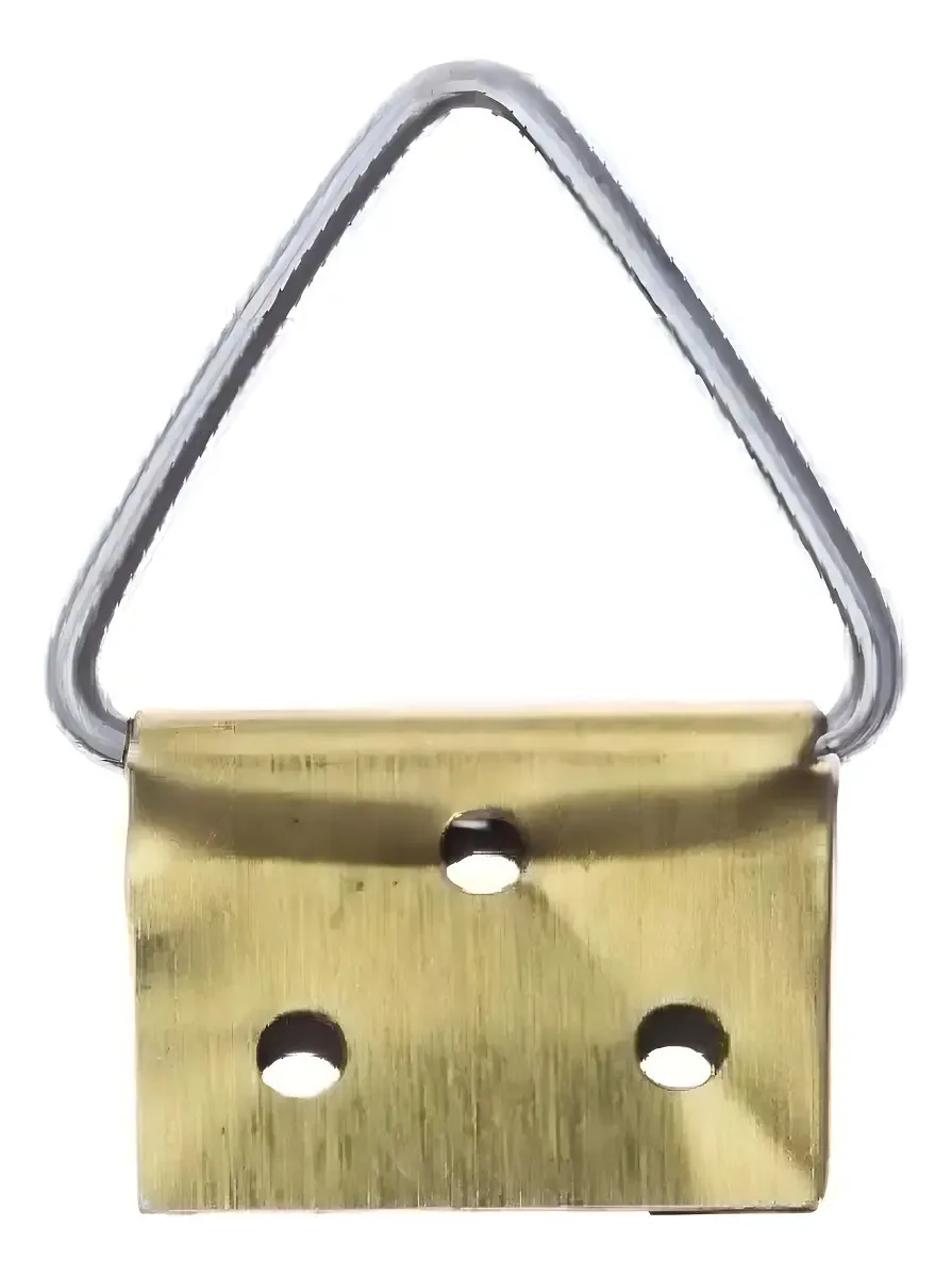 Kit 10 Suporte Para Quadro Triângulo Zin Metal