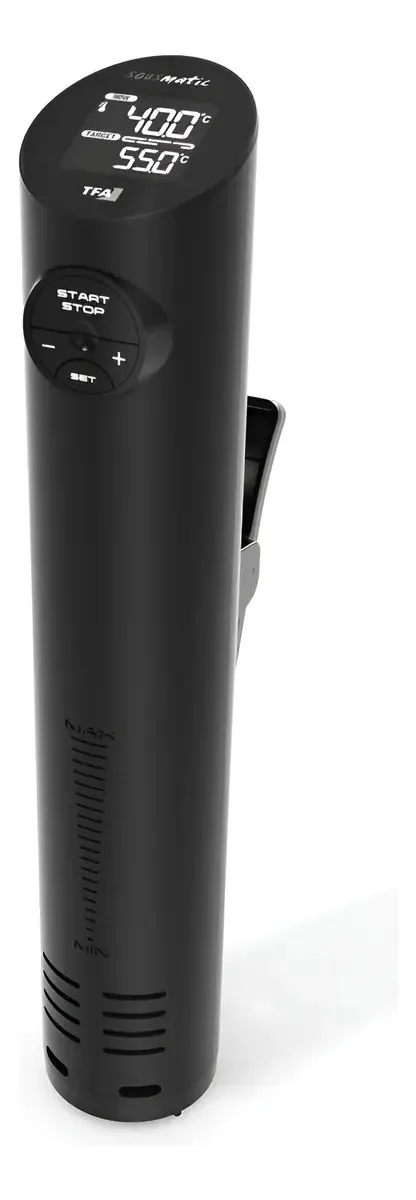 Termocirculador Sous Vide Cocção De Alimentos Preto Tfa