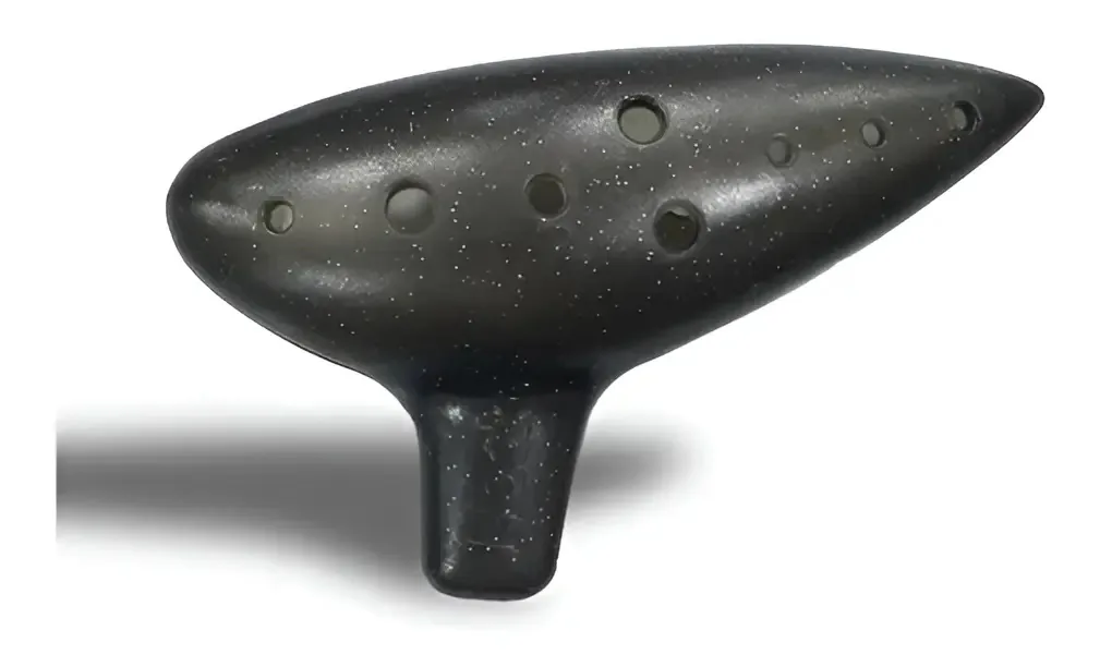 Flauta Ocarina Hook Abs 11 Furos Em Lá Cor Galaxy