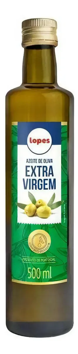 Azeite Extra Virgem Português Lopes Vidro 500ml