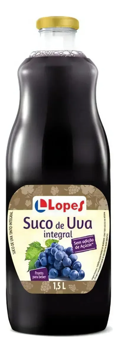 Suco De Uva Lopes 1,5 L