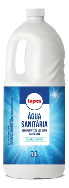 Água sanitária Lopes 2 L
