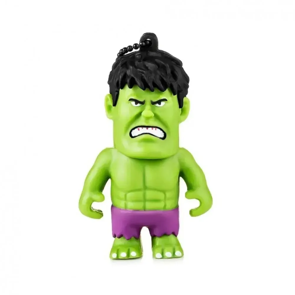 Pen Drive Marvel Vingadores Hulk 8gb Usb Multilaser Colorido