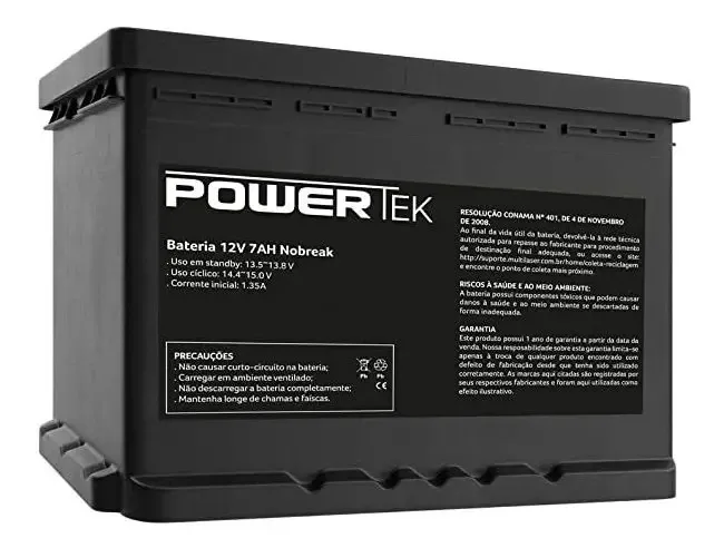 Bateria 12v 1,3ah - En006 - Powertek