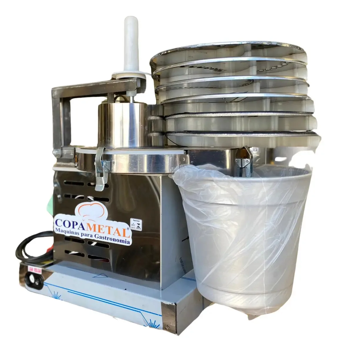 Multiprocessador Industrial Alimentos Ralar Cortar Pizzaria
