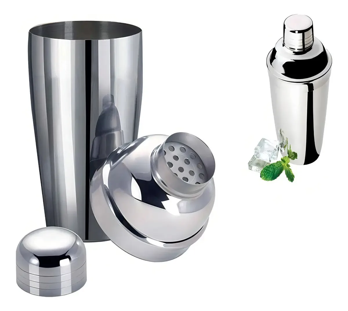 Coqueteleira Aco Inox 750ml Clink Ck1323