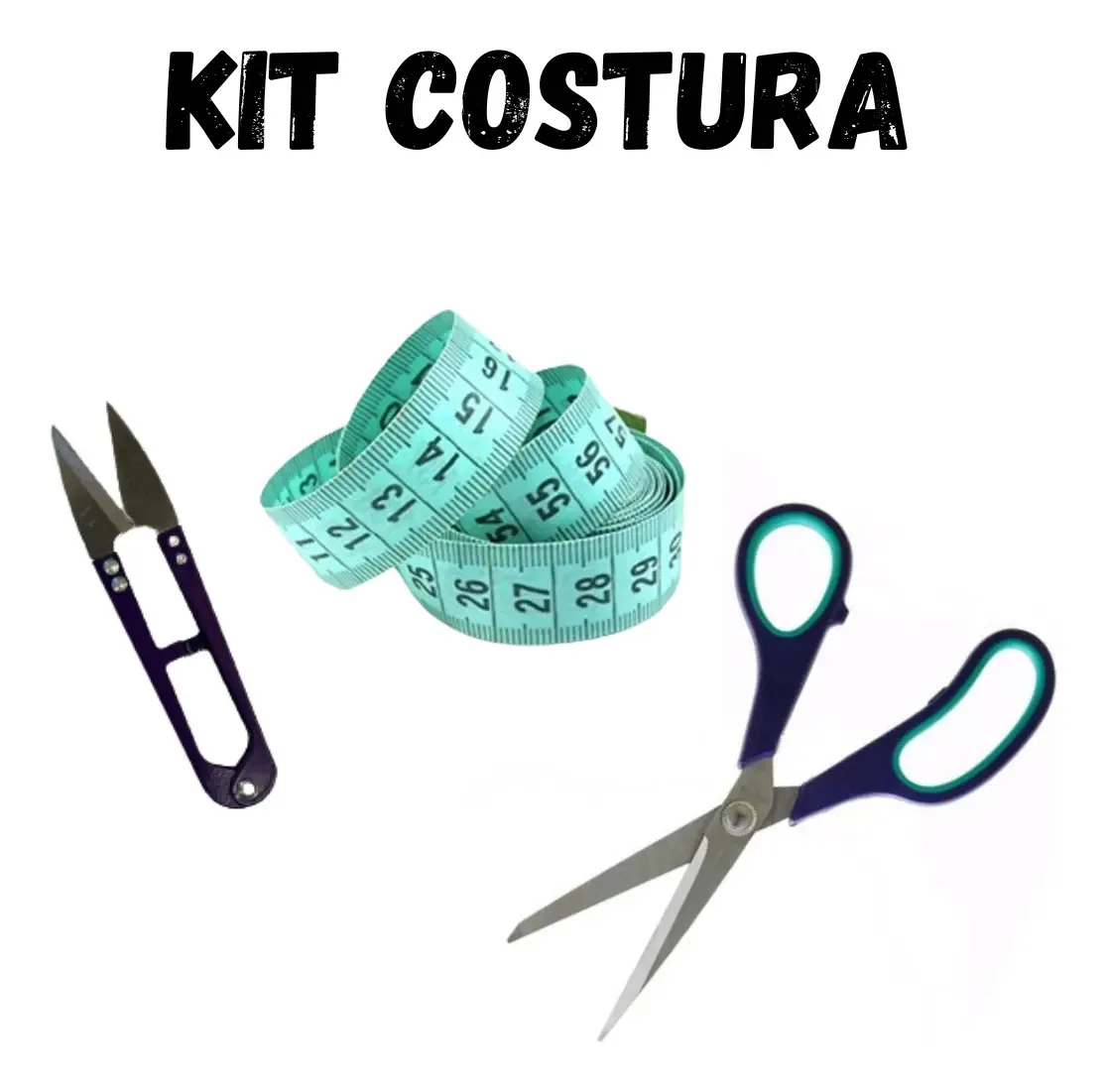 Kit Costura Plast.c/68pcs Clin