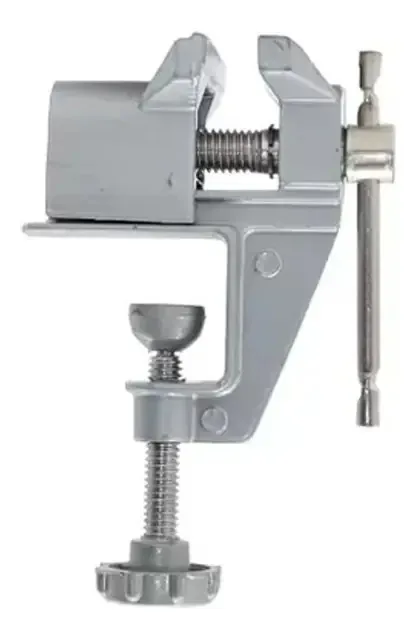 Morsa de Bancada Fixa 40mm Ipiranga Peças Pequenas F000098