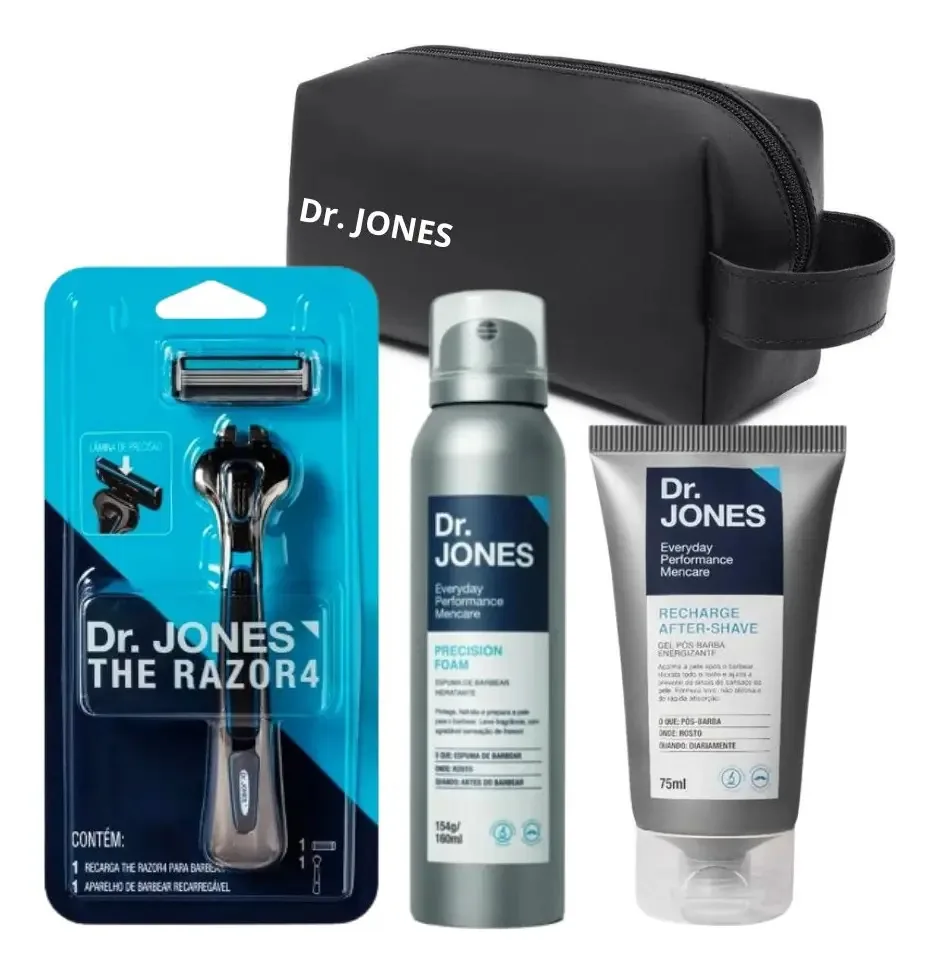 Kit Para Barbear ( 4 Itens ) - Dr. Jones