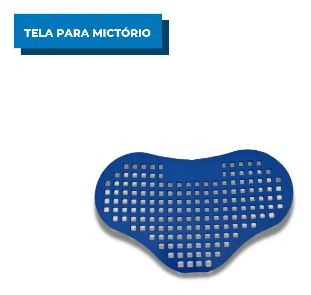 Tela Para Mictório Trilha PVC Aroma Lavanda Aromatizador Ralo Cheirinho