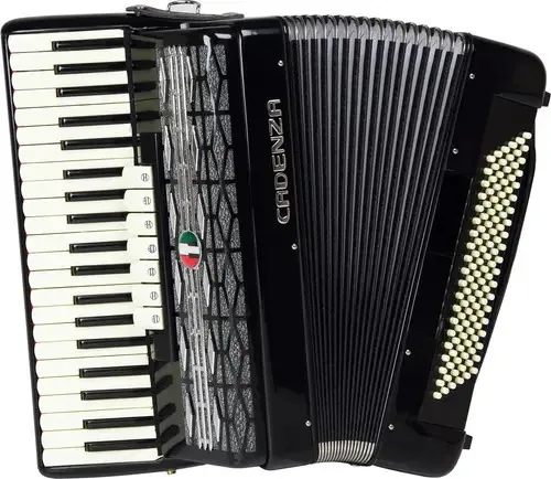 Acordeon Cadenza Cd 120/41 Preto