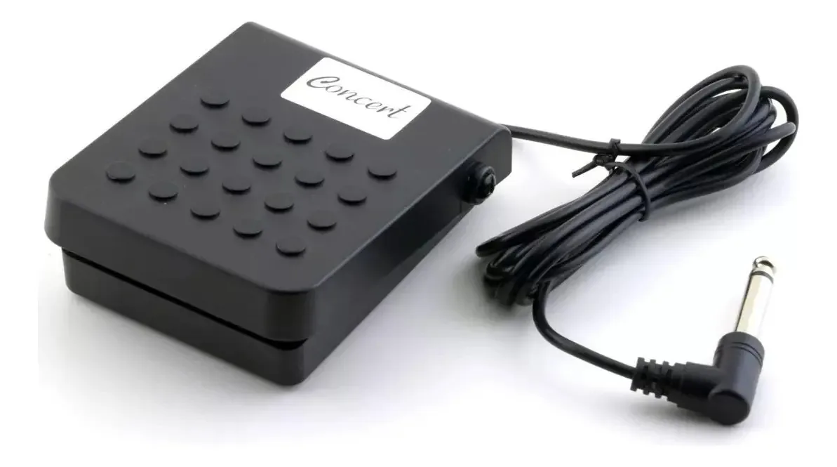 Pedal Sustain Para Teclado Concert Cs10