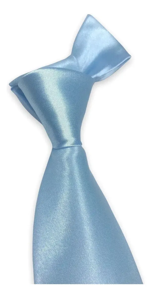 Kit 8 Gravatas Azul Serenity Cor Azul-serenity