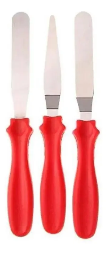 Espatula P/bolo Sort C/3pcs Cz3013 Fwb