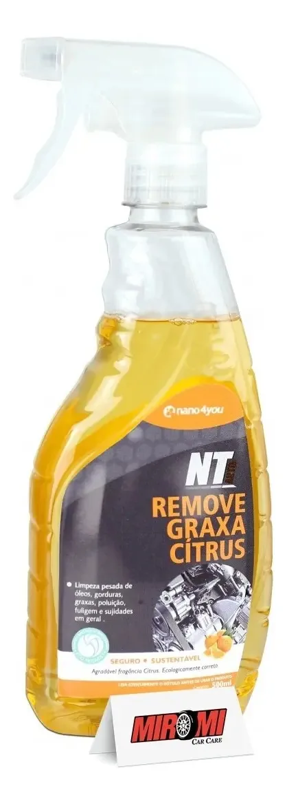 Deleta Desengraxante Citrus Ntauto Biodegradavél 500ml
