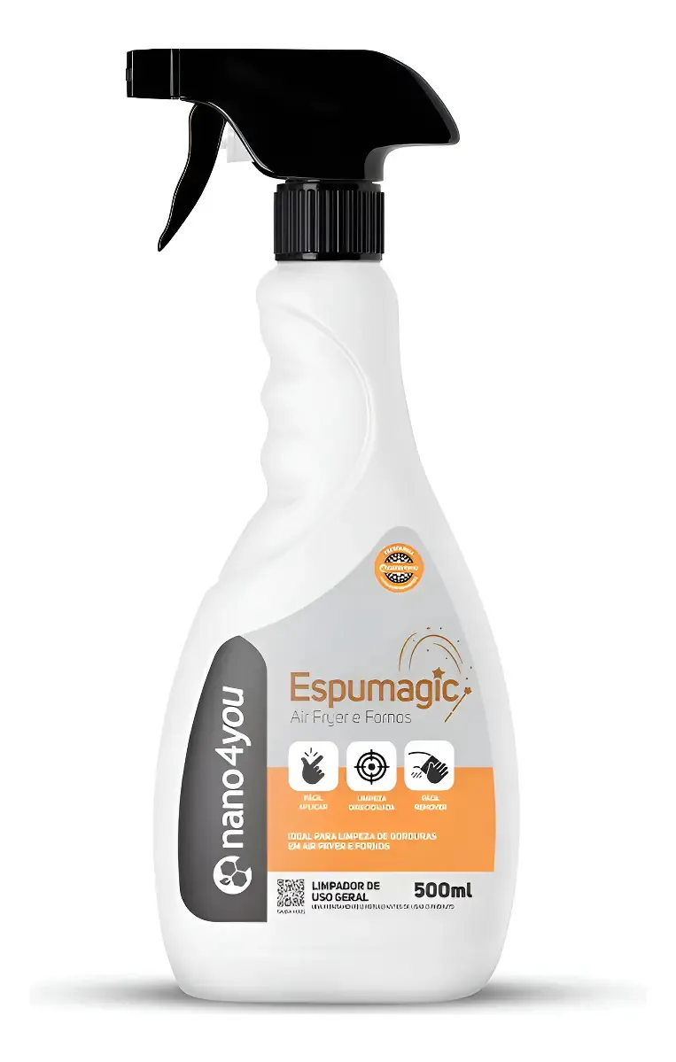 Espumagic Limpa Air Fryer E Fornos 500ml Nano4you