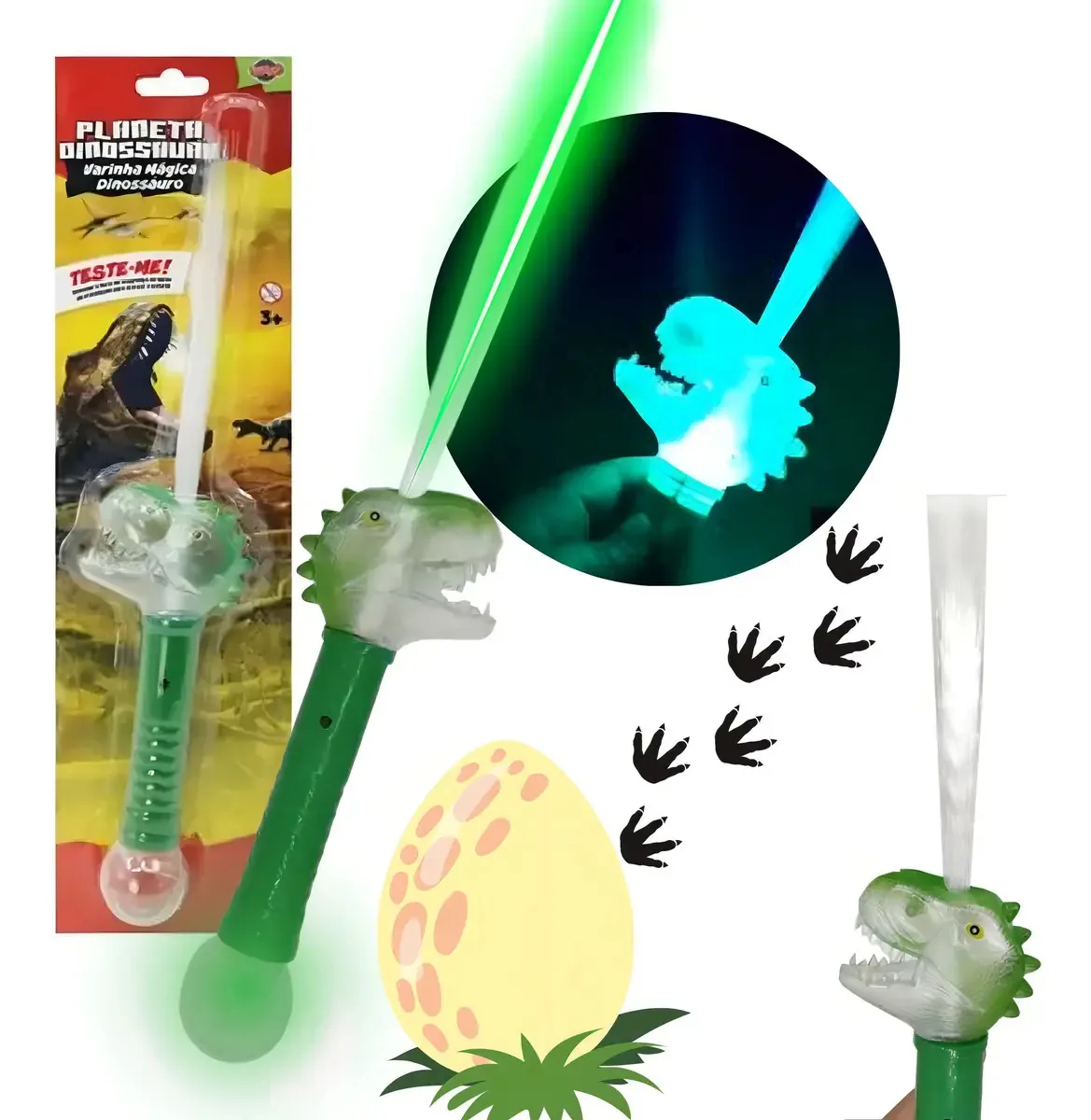 Varinha Magica Dinossauro Toyng