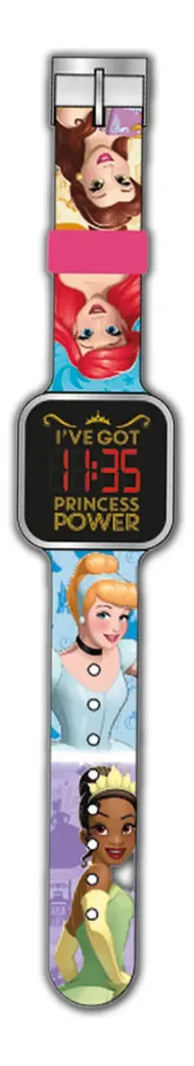 Relogio Led Infantil Princesas