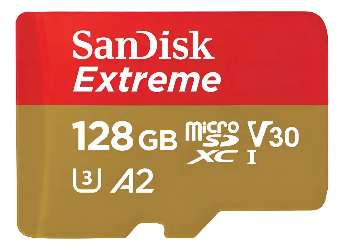 Cartão De Memoria Micro Sd Sandisk 128gb 190mbs