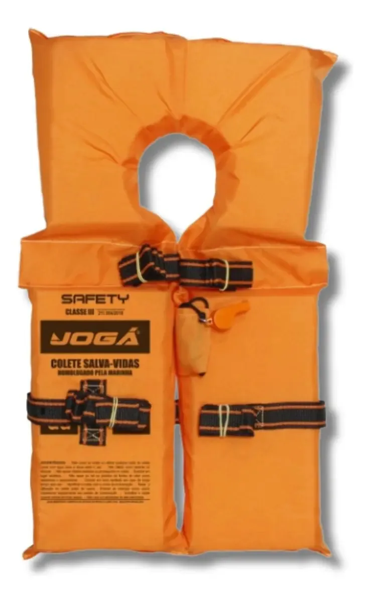 Colete Salva Vidas C3 Safety G Laranja Joga Laranja G