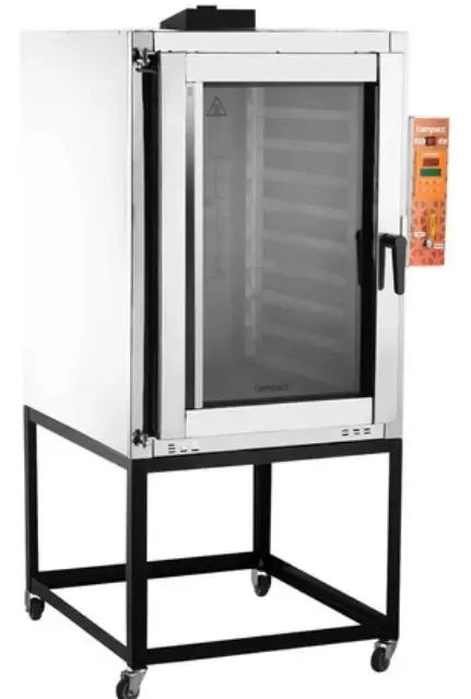 Forno Para Padaria Elétrico Turbo 10 Esteiras Tostando