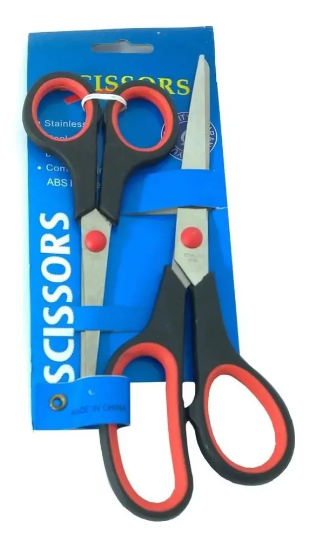 Kit 2 Tesouras P/ Corte Aço Inox Multiuso - Vencedor