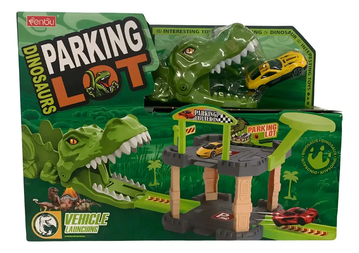 Brinquedo Pista De Corrida Dinossauro Radical - Vencedor