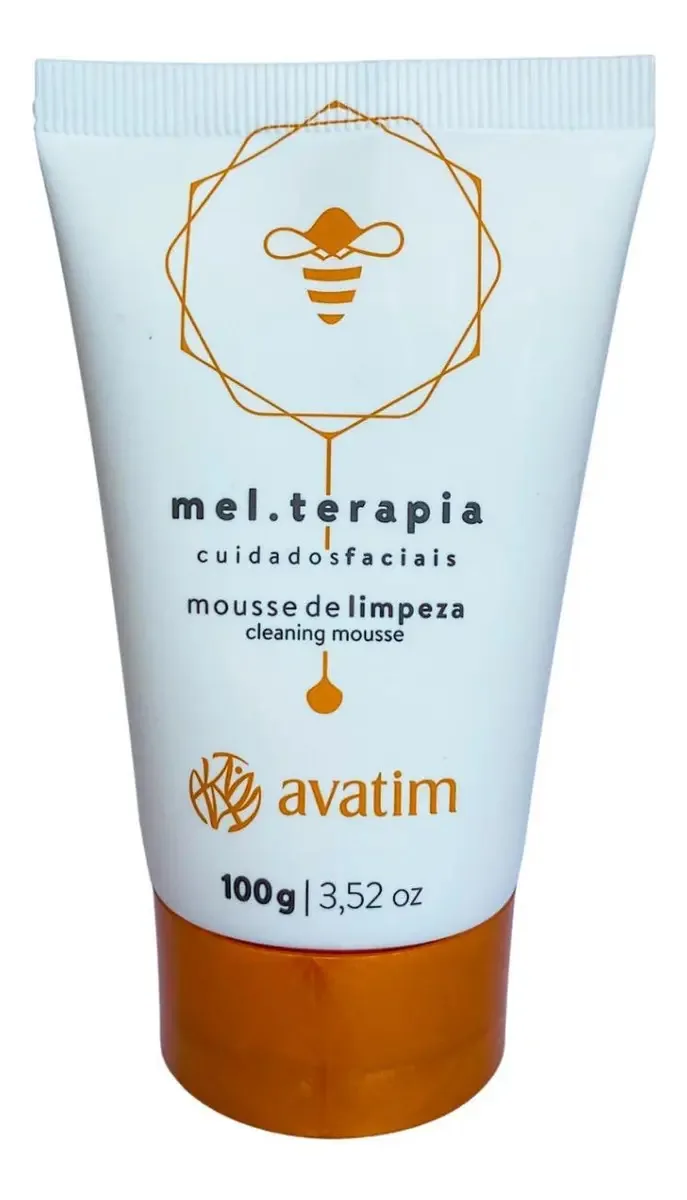 Mousse De Limpeza Facial 100 G - Bisnaga - Mel Terapia