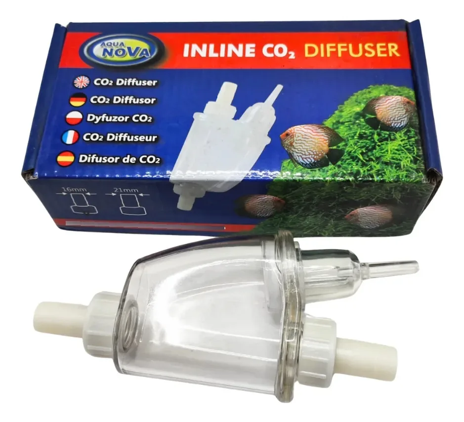 Difusor de CO2 Sakura XHQ Para Aquário, Transparente