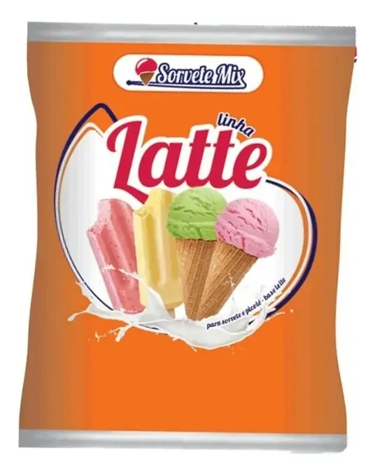 Pó Saborizante Sorvetemix Latte Mousse De Maracujá 1kg