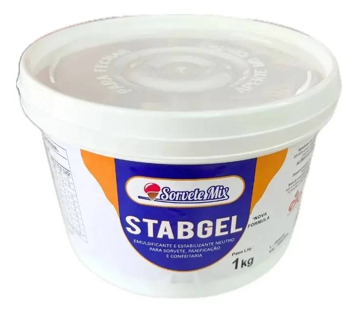 1kg Emulsificante Stabgel Sorvete Padaria Confeitaria