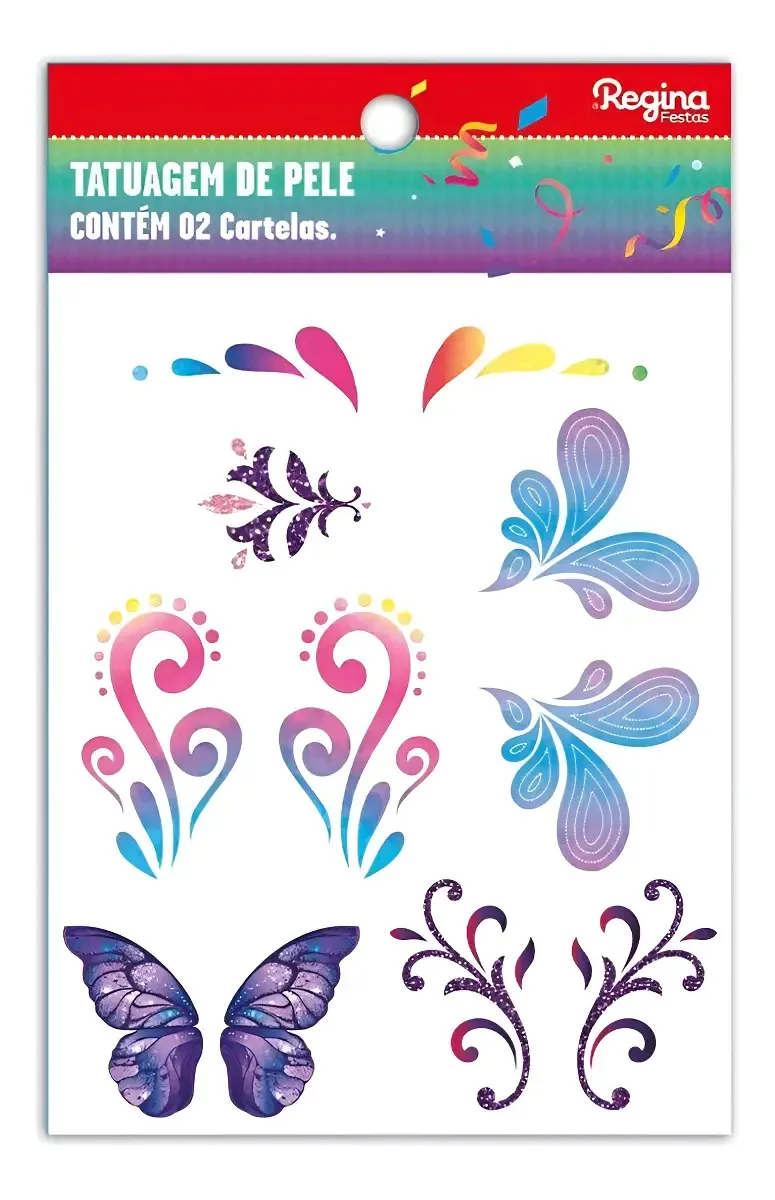 Tatuagem De Pele Carnaval 20un 119692.8 Regina