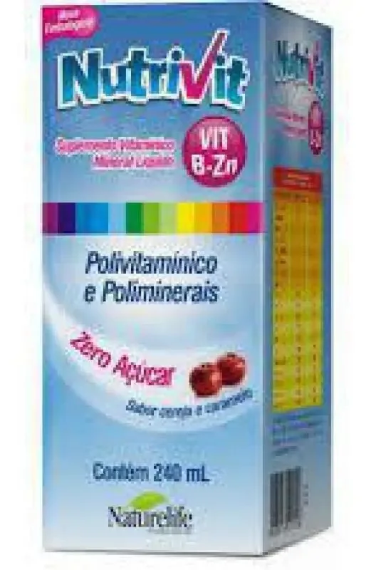 Nutrivit Cereja Solução 240ml Naturelife