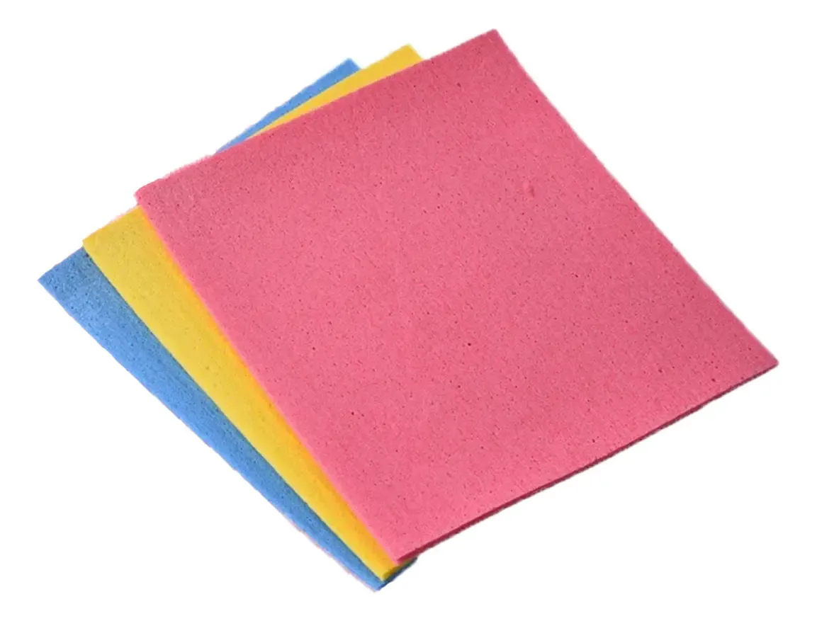 Kit 9 Panos Esponja Absorvente Facil Enxuga Tudo Carro Cor Colorido