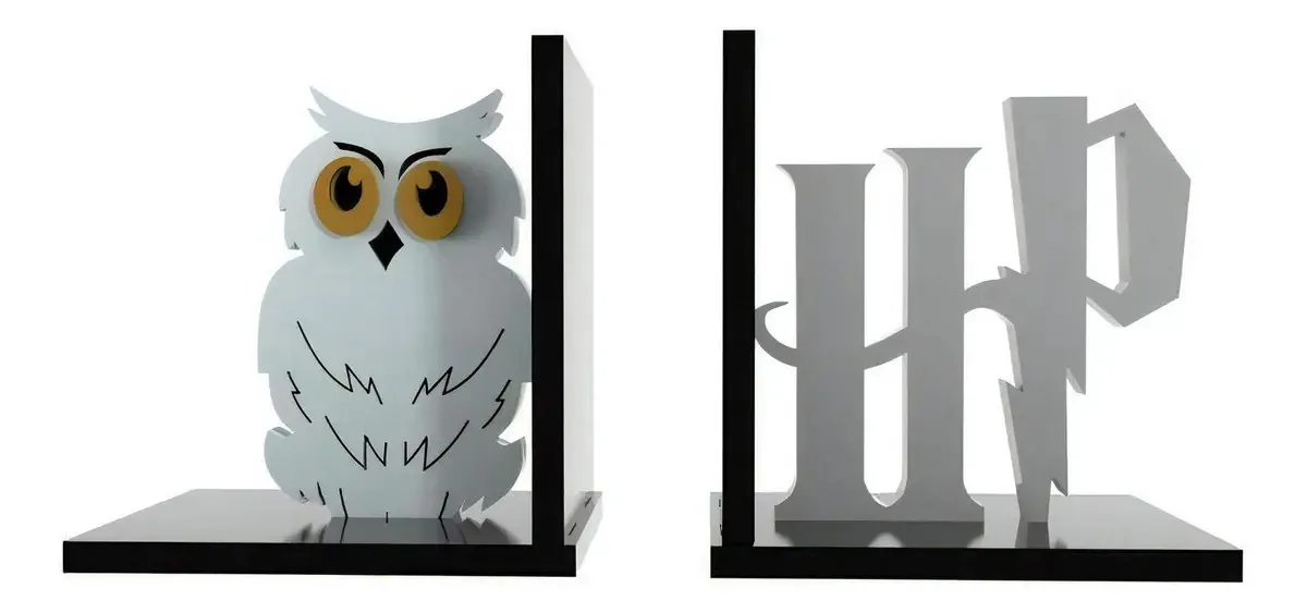 Aparador De Livros Harry Potter Coruja