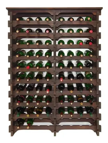 Adega Vinho Madeira 80 Garrafas Tipo Mesa