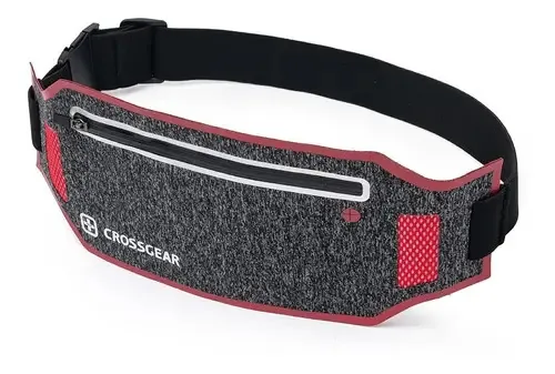 Pochete Slim Impermeável Fitness Caminhada Academia Esportes Cor Vermelho