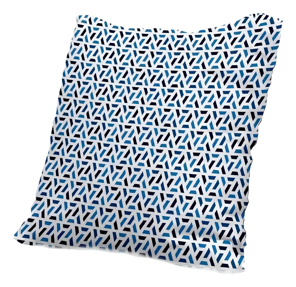 Almofada Cheia Pano E Espuma 35x35 Cm Estampa Geometrica